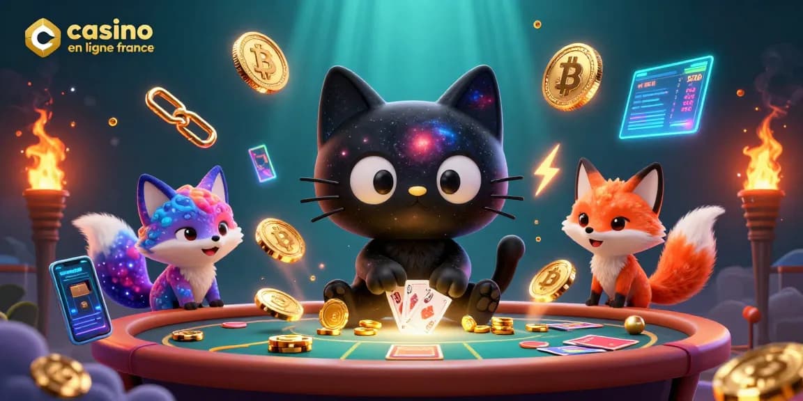 Jouez et remportez des gains avec le casino en ligne France, au cœur d'une illustration cosmique captivante.
