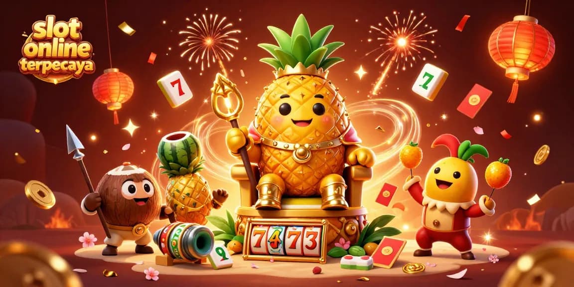 Menang besar di slot online terpercaya dengan raja nanas emas dan jester beraksi di kasino pantai