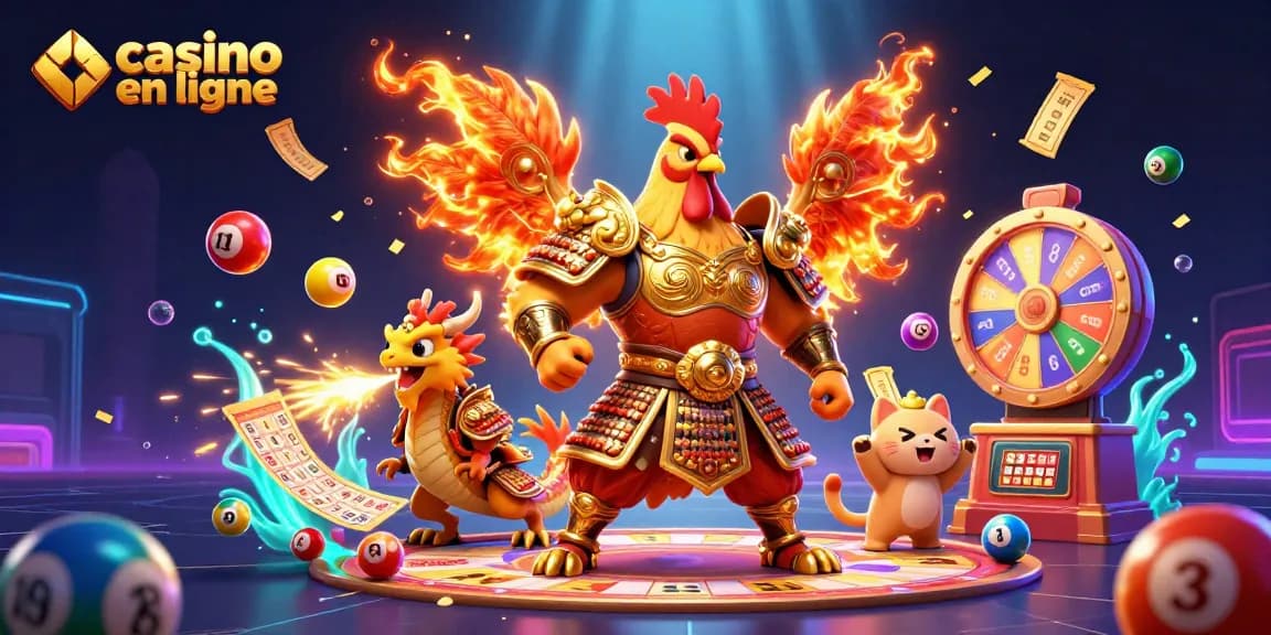 Vivez des actions de casino en ligne palpitantes avec des personnages dynamiques et des éléments de jeu vibrants.