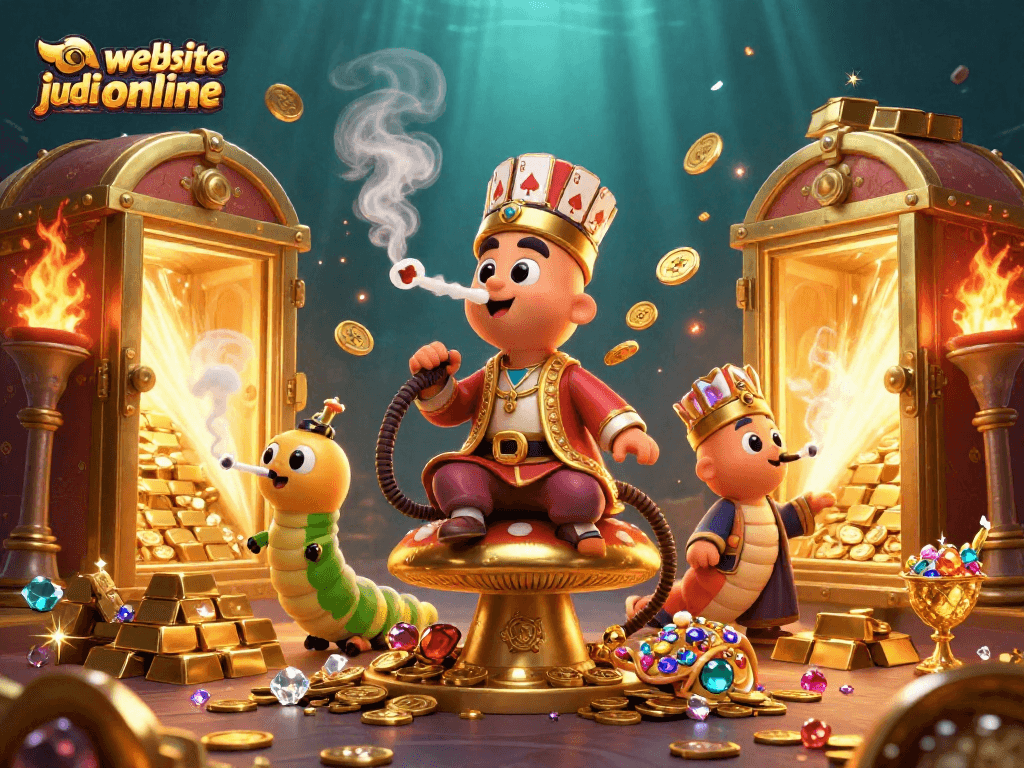 Menangkan permainan di website judi online dengan gambar fantastis dan tema memasuki dunia kasino yang berkilauan.