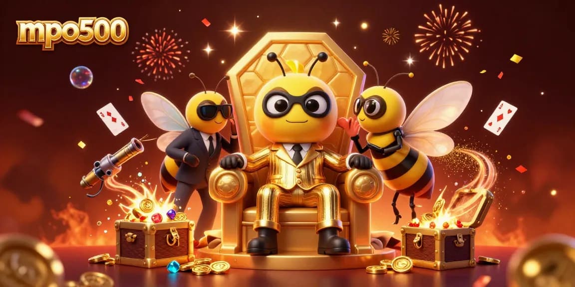 Engage with mpo500 as the bumblebee mob boss leads treasure-filled gaming adventures.