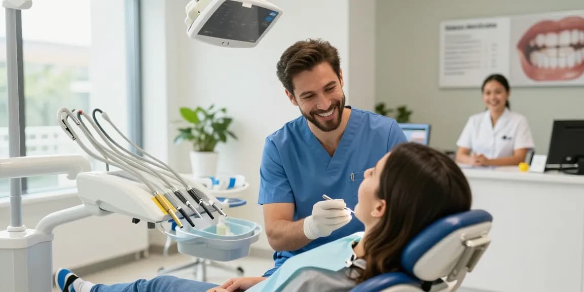 Discover more here at Dentee while visiting an inviting dental clinic for a consultation and quick appointment.