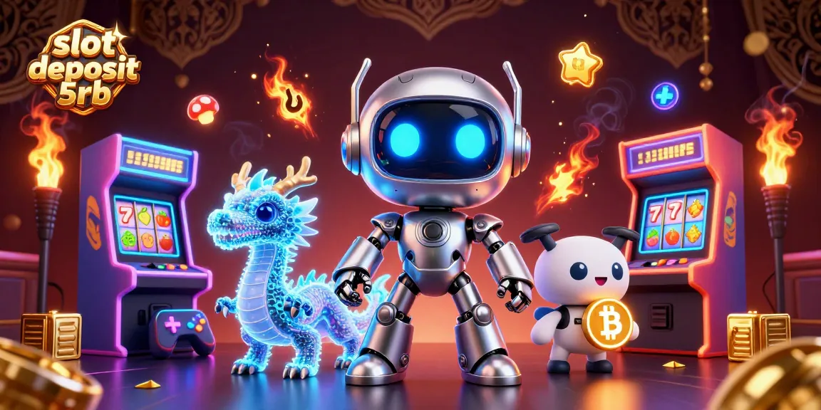 Experience thrilling gameplay with slot deposit 5rb and interactive casino elements in a vibrant 3D scene.