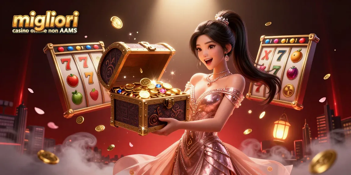 Vivi l'emozione con i migliori casino online non AAMS che mostrano jackpot e bonus.