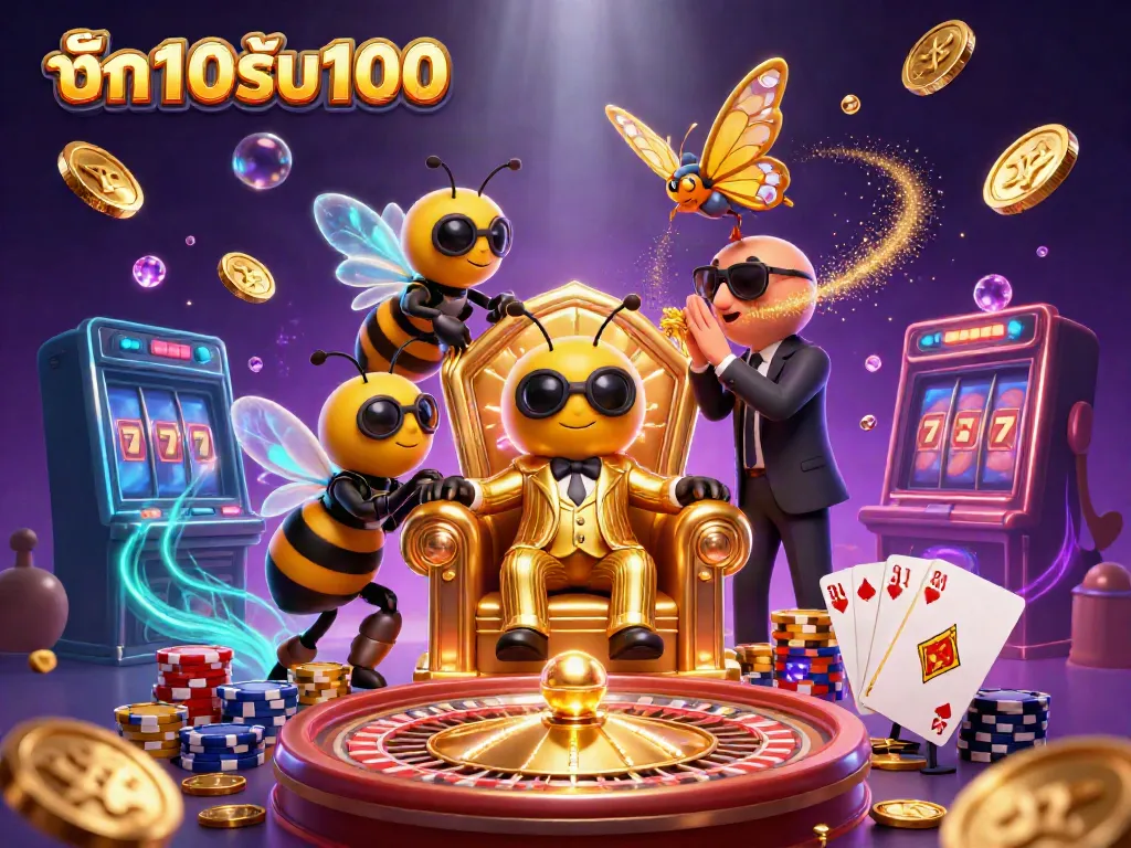 ฝาก10รับ100 เป็นโปรโมชั่นคาสิโนที่เปิดโอกาสให้ผู้เล่นได้ทดลองเล่นด้วยเงินเพียง 10 บาท
