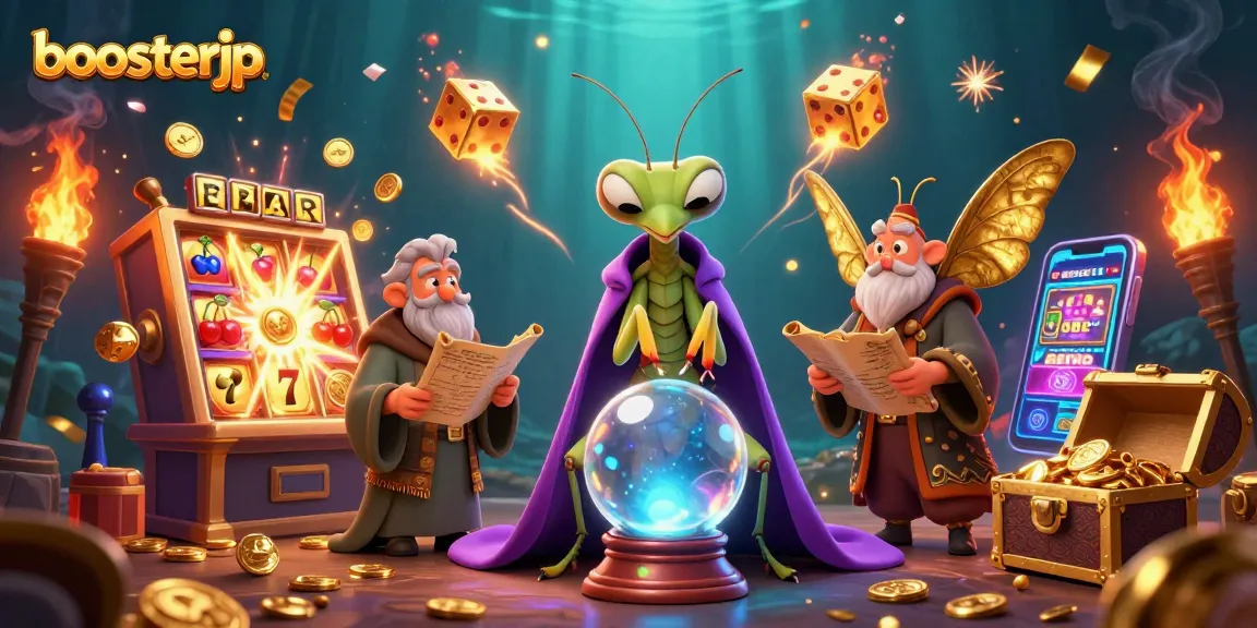 Menangkan jackpot di boosterjp dengan mesin slot menguntungkan dan simbol beruntun yang menarik.