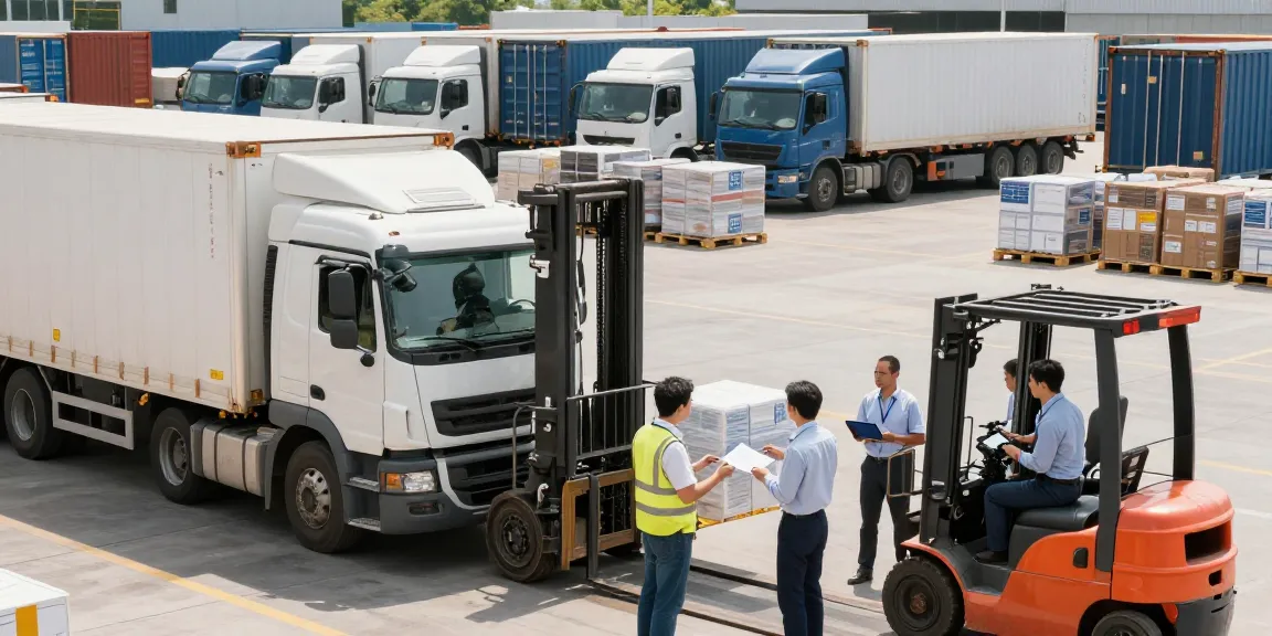 LKW Spedition in Dortmund mit effizienten Logistikoperationen und aktivem Frachtenverkehr.
