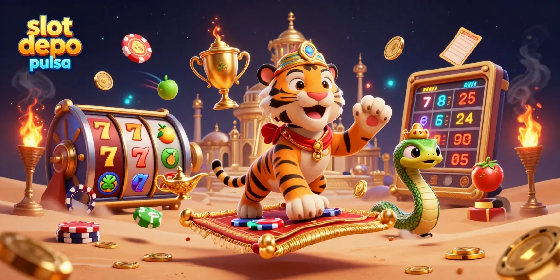 Menggandakan kemenangan di slot depo pulsa dengan permainan slot gacor terpercaya dan menarik.
