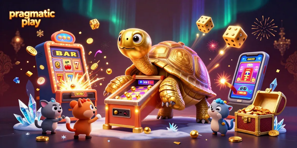Menggali keseruan di pragmatic play dengan slot mesin, kura-kura emas, dan efek jackpot.