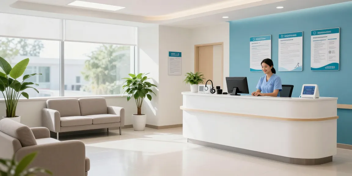 David Hoffmeister reviews on patient care in a modern healthcare clinic setting.