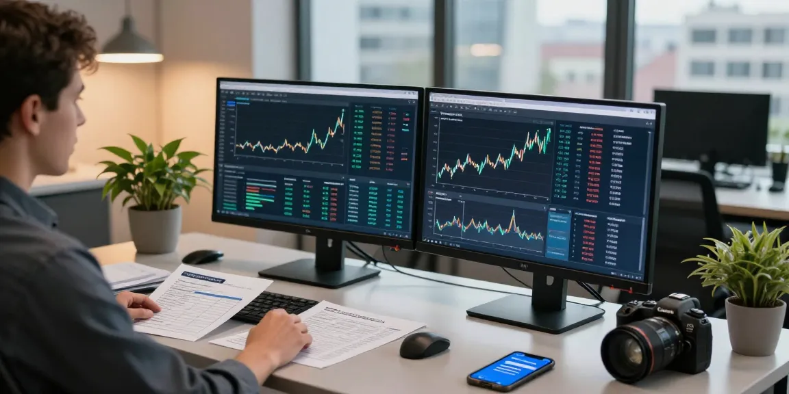Recover lost crypto with a dedicated professional analyzing data in a modern office setting