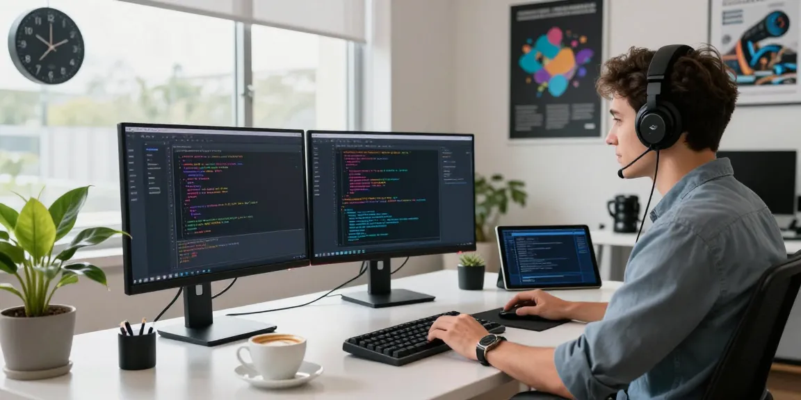 Dynamic workspace showcasing telegramin-cn.com with devices and Telegram interface