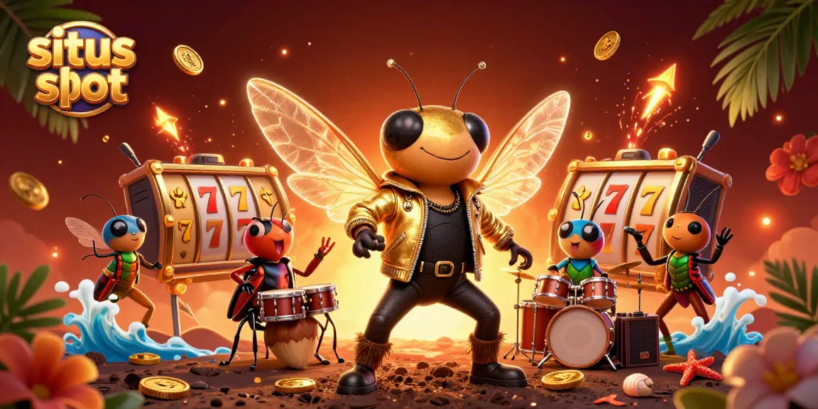 Experience the excitement of situs slot with vibrant 3D characters and dynamic gaming elements.