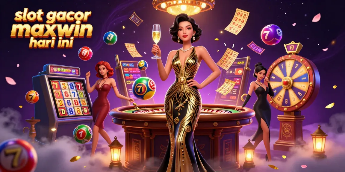 Win big with the vibrant slot gacor maxwin hari ini mixed with colorful elements and elegant characters.