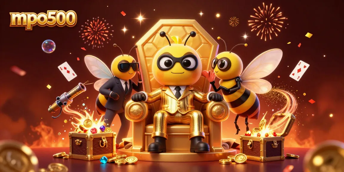 Engage with mpo500 as the bumblebee mob boss leads treasure-filled gaming adventures.
