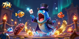 Engage in exciting magic acts with 7M's thrilling card tricks at the online casino.