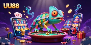 Experience gaming thrills with UU88, where chameleon casino magic meets spinning slot excitement!