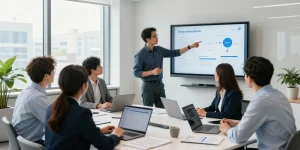 telephony for business strategies in a modern office environment
