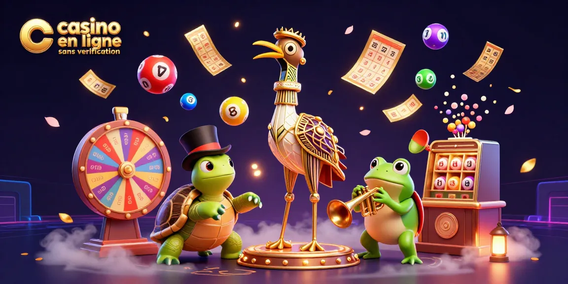 Analysez les jeux de casino avec une ambiance festive, incluant 'casino en ligne sans vérification'.